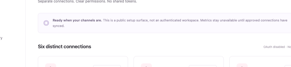 Relay Integrations screen